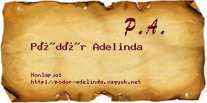 Pödör Adelinda névjegykártya